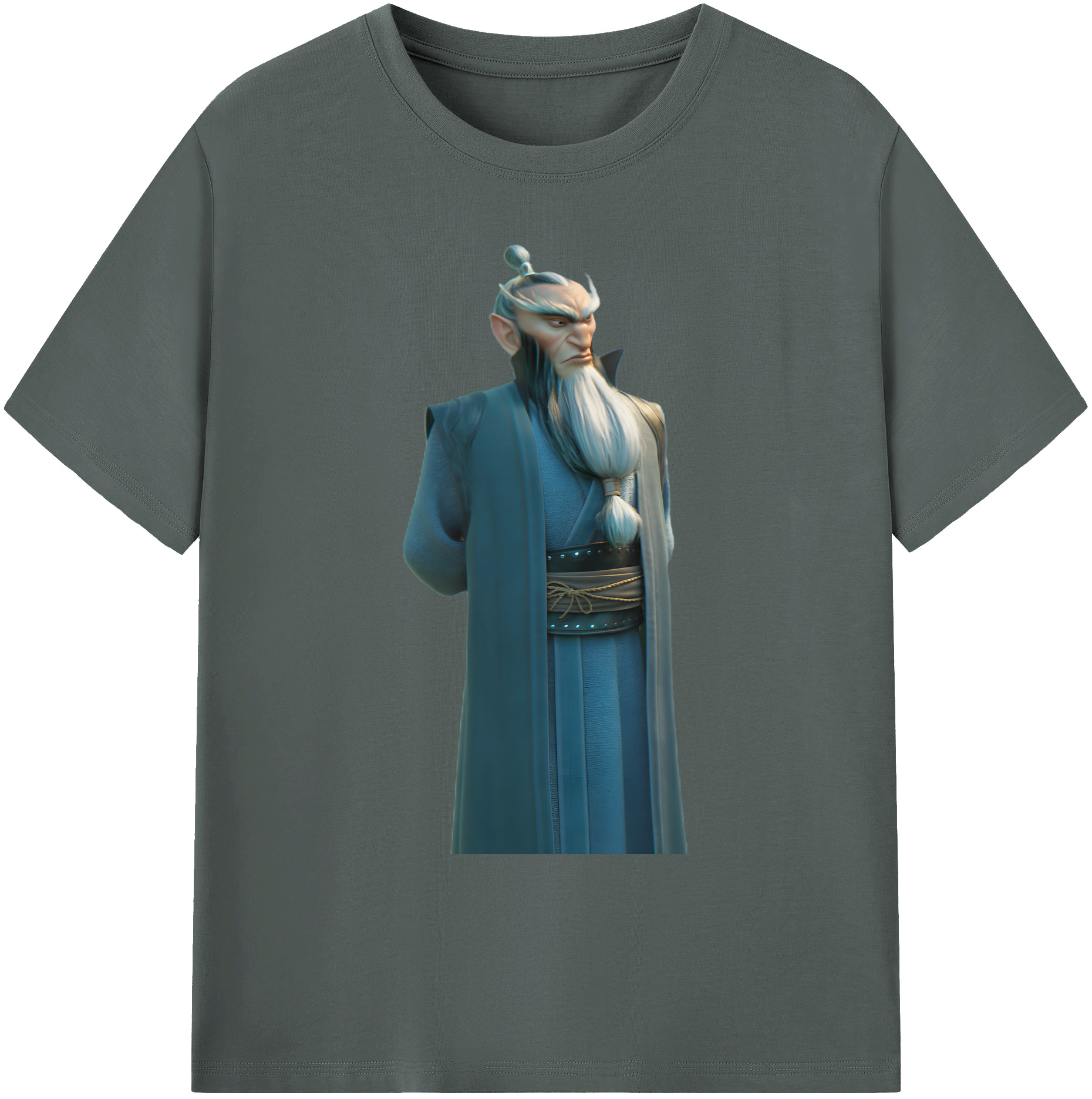 （画像用） Ne Zha 2 ナタ 魔童の大暴れ 綿100％ メンズ半袖Tシャツ｜肌触りやわらか＆通気性